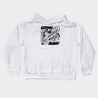 Eating Away Kids Hoodie